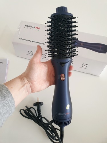 ONE-STEP WARMLUFTBÜRSTE FÖHNBÜRSTE VON PARWIN PRO BEAUTY IN BLAU HAARTROCKNER - Bild 3 von 14