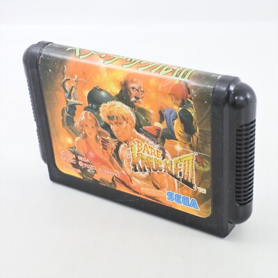 Mega Drive BARE KNUCKLE III 3 Cartridge Only Sega 2286 mdc