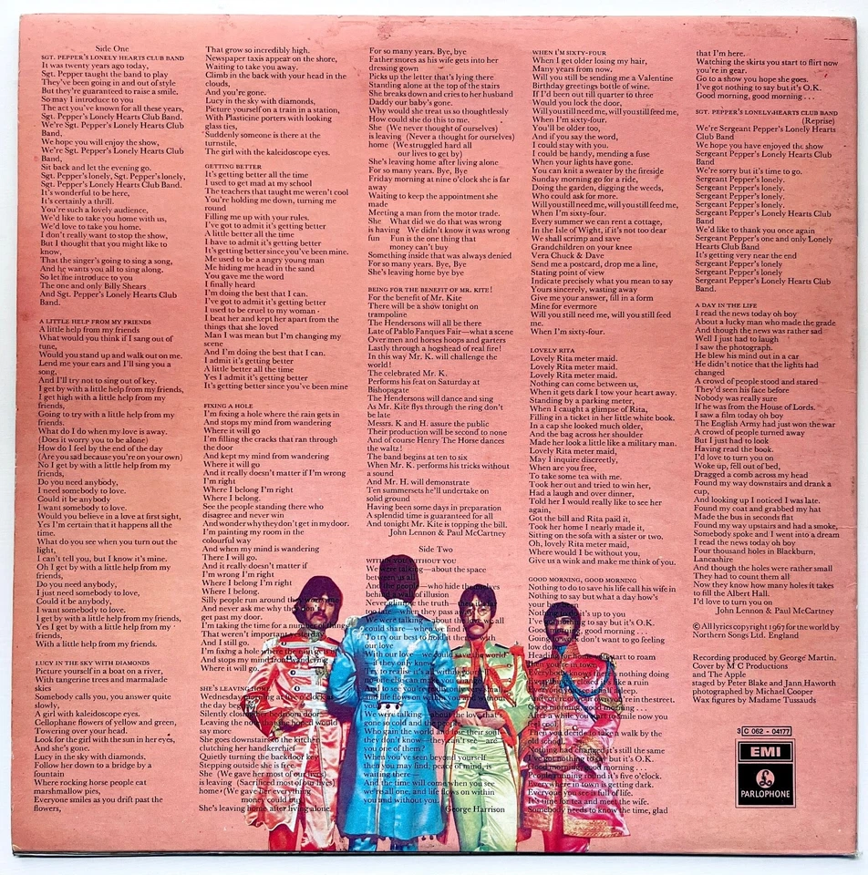 The Beatles Sgt. Pepper's Lonely Hearts Club Band · Lp · 1975, photo 2 of 5