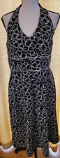 AB Studio Sundress Black  Sz 10