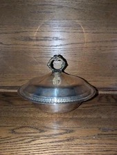 vintage casserole serving dish with lid and pyrex dish