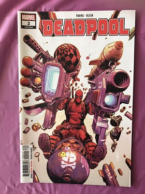 Deadpool #2 (2018) Skottie Junge Nic Klein Abdeckung Ein