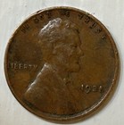 1935 Lincoln wheat penny no mint mark Free Shipping — photo 1