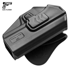 Holster fits Glock 17 - Paddle OWB 360 Degree Adjustable Cant