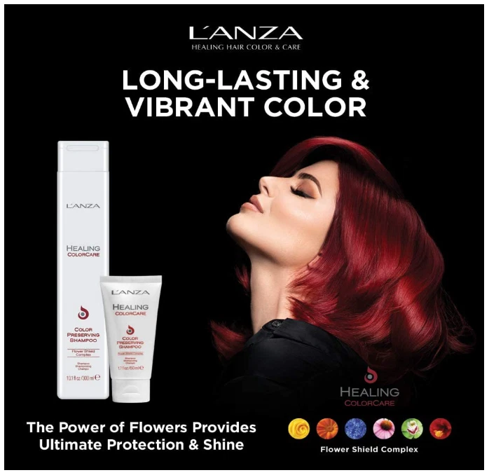 Lanza Healing ColorCare Color Preserving Shampoo (3) 5.1 oz/150mL Total - Image 2 of 4
