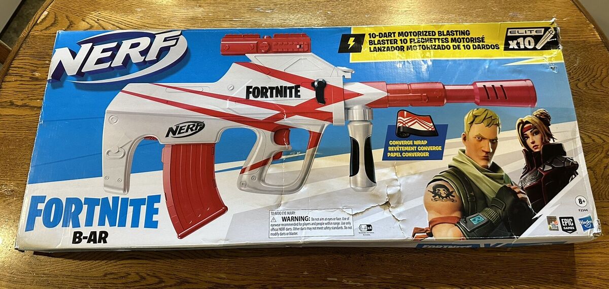 Nerf Fortnite B-AR Motorized Dart Blaster