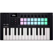 Novation Launchkey Mini 25 MK4 Keyboard Controller w/ GForce Bass Station
