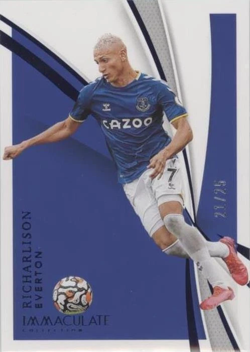 Preços baixos em Cartões colecionáveis de futebol 2021 Panini