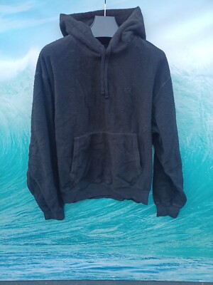 Stussy Sherpa Hoodie XXL Fleece Sweatshirt Jacket #0194