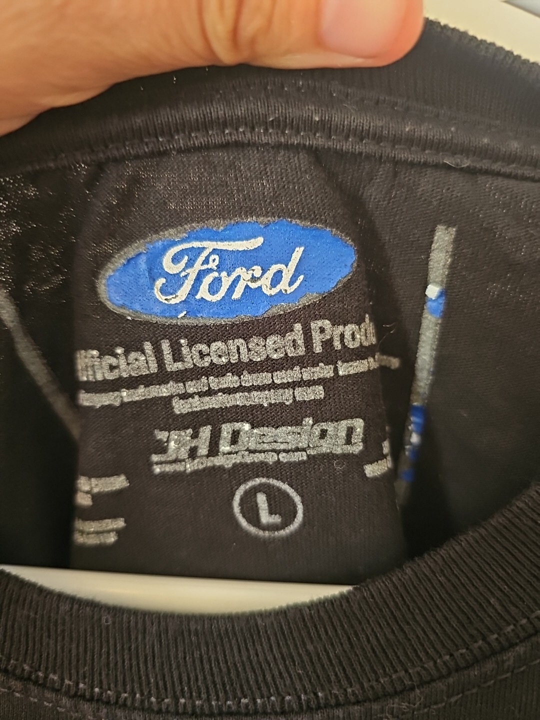 PONY T shirt uomo Ford MUSTANG di JH Design con licenza ufficiale taglia large