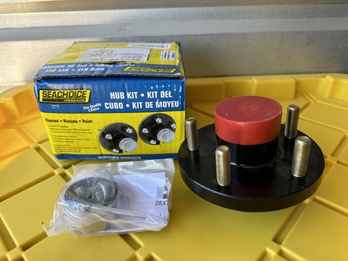 Seachoice Trailer Wheel Hub, Painted, 5 Lug, 1 in. Axle - 50-53141 53141