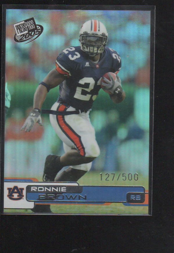 Ronnie Brown Press Pass #R14 Base