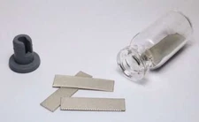 Titanium metal strips/electrode 99% pure element 22 ti chemistry sample