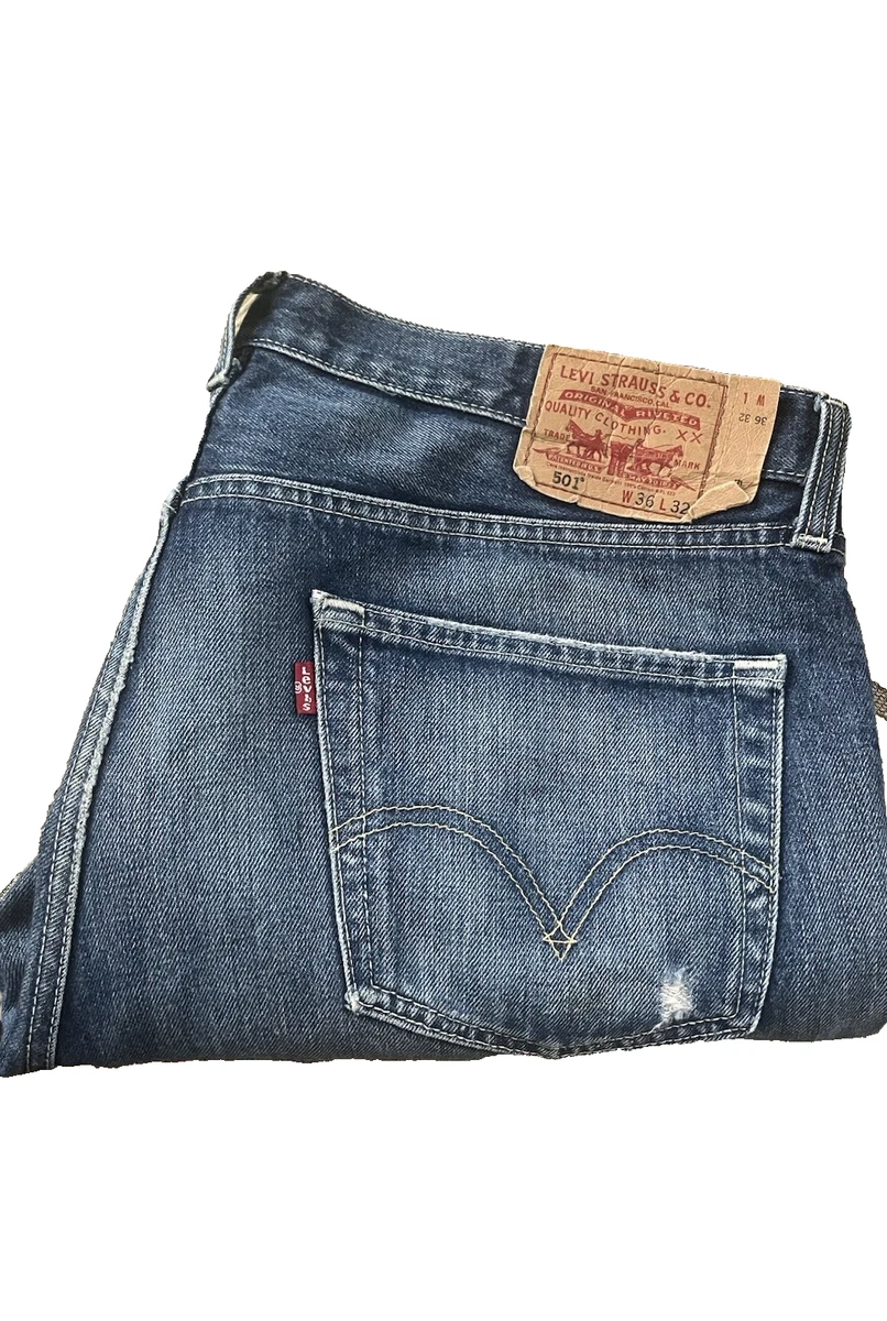 Levis 501 W36 L32 for sale | eBay UK