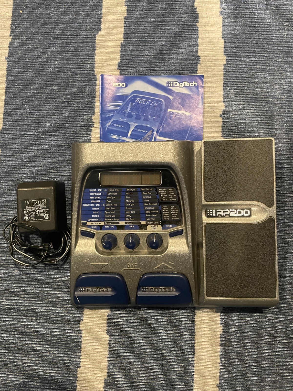 Digitech RP200 Multi-Effect (incl. Manual, Made in USA)