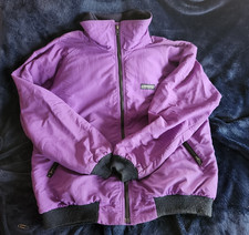 Vintage Purple 1990's Lands' End Men's Squall Jacket, Fleece Lined Size: Large