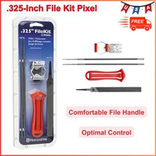 Husqvarna Chainsaw File Kit with Guide For SP33G .325Inch Pitch Chain Sharpening