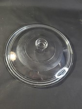 Vintage Replacement Pyrex 9-1/2" OD Glass Lid / Cover MEXICO 15 