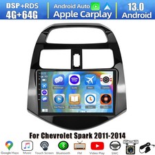 Apple Carplay For 2011-2014 Chevrolet Spark Android 13 Car Radio Gps Navi Wifi
