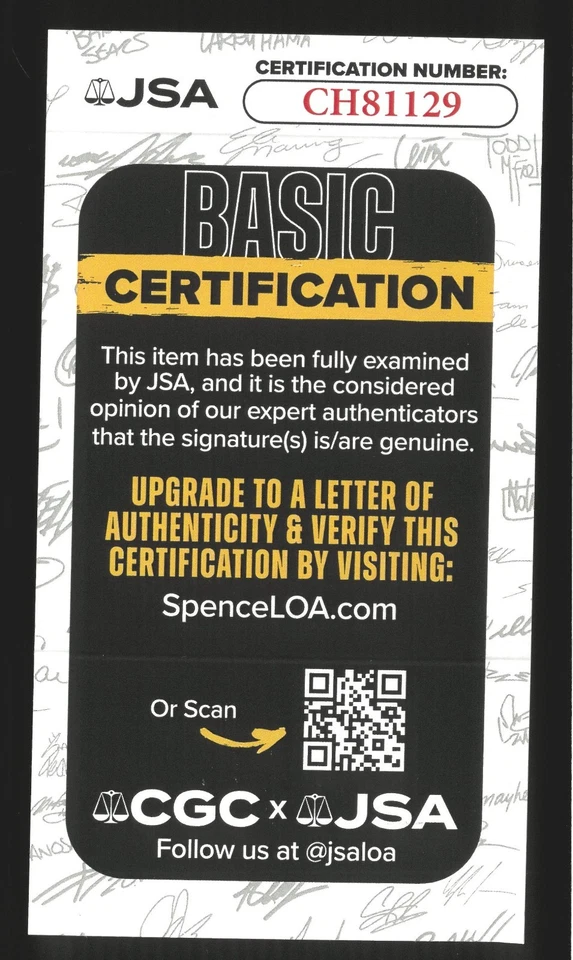 1983 Topps Lonnie Smith - Joaquín Andujar #561 JSA Doble Automático 💎 DSG Auténtico Foto 3 de 3