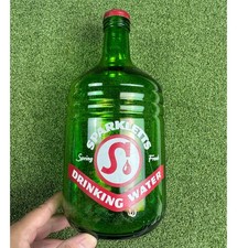 Vintage Sparkletts 1/2 Gallon Green Glass Water Bottle Carboy LA 1841