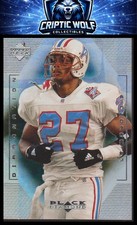 1999 Upper Deck Black Diamond #D2 Eddie George Diamonation Tennessee Titans