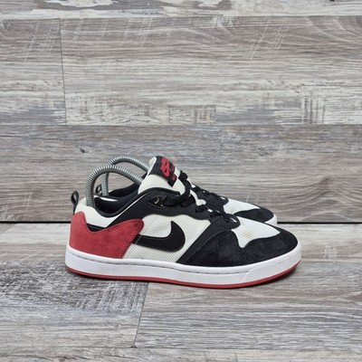 Nike Alleyoop SB Dunk Men's Skateboard Shoes White/University Red
