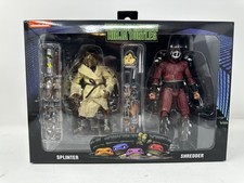 NECA Splinter and Shredder 2 pack TMNT Teenage Mutant Ninja Turtles NEW & SEALED