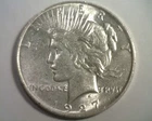 1927-D PEACE SILVER DOLLAR ABOUT UNCIRCULATED+ AU+ NICE ORIGINAL COIN BOBS COINS