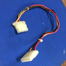 Molex 1x4 M/M 10" Hard Drive Power Cable Apple Macintosh SE IIcx IIci Classic