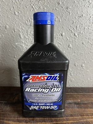 AMSOIL Dominator 15W-50 Synthetic Racing Oil 1 Quart RD50QT High Performance