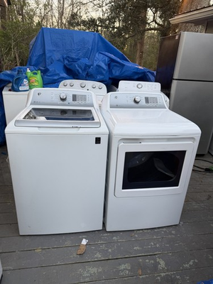 #ad GE washer and dryer set $500.00