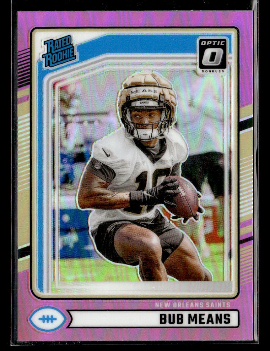 Bub Means Panini Donruss #362 Optic Preview-Pink