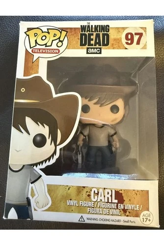 Funko Pop! The Walking Dead Carl #97 AMC VAULTED