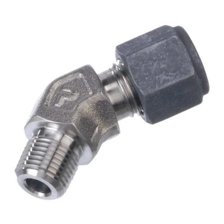 Parker 4-4 Vbz-Ss 1/4" Cpi X Mnpt Ss Male 45 Degree Elbow