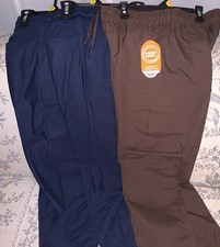 3X Wonder Nation Boys Pull on Elastic Waist Cargo Jogger Pants L 10-12 Husky