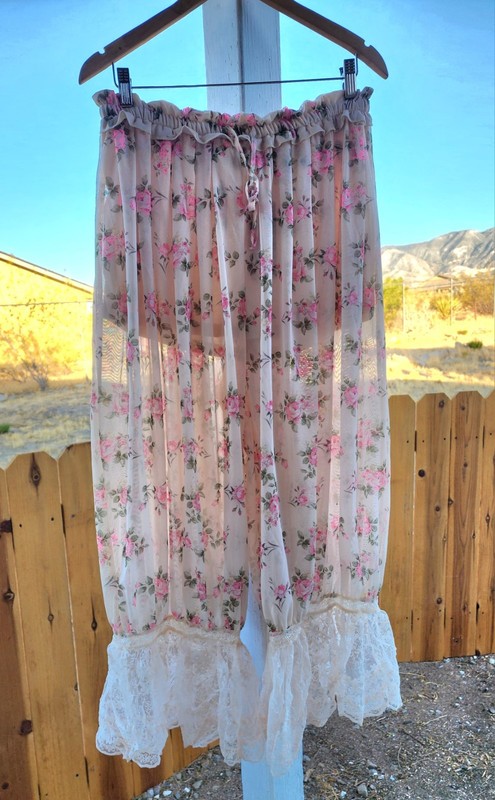 Anthropologie victorian bloomer bohemian  Peasant boho lightweight pants L/XL