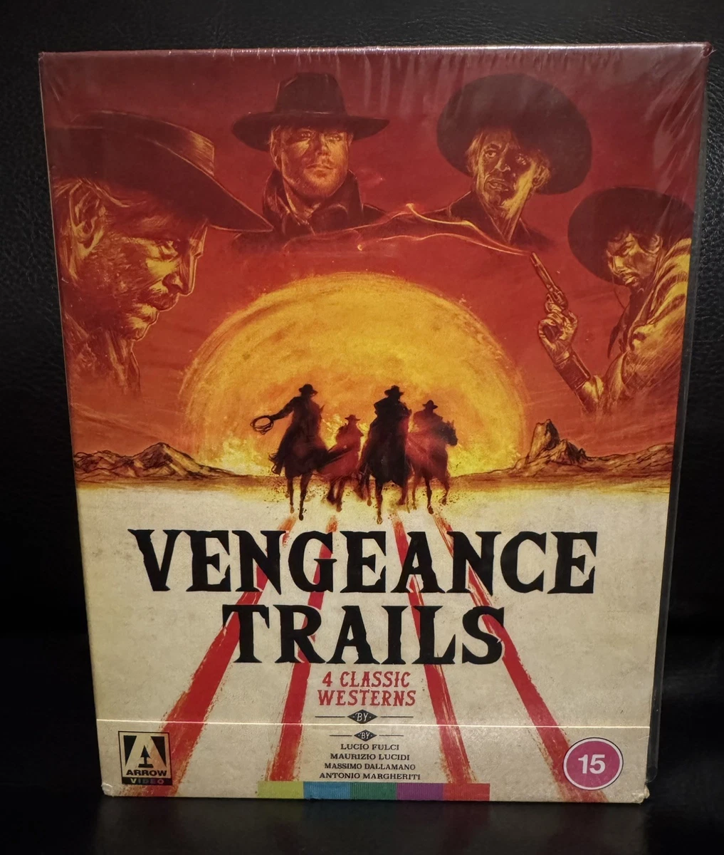 Vengeance Trails - 4 Classic Westerns (Blu-Ray B, OOP, Arrow, Box Set) Like New
