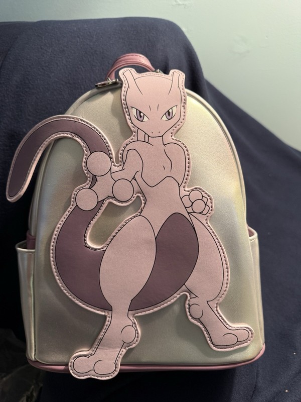 Loungefly Pokemon Mewtwo Cosplay Mini Backpack - New With Tags