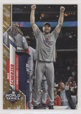2020 Topps World Series Highlights Gold Stars Max Scherzer #258 0c4