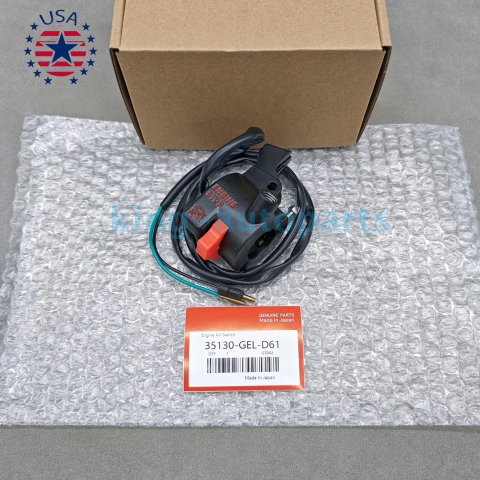 New Right Starter Stop Engine Kill Switch for Honda CRF50F 2004-2023 Foto 4 de 4