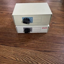 2x 2-Way Manual Data Transfer Switch Box Rotary for Parallel Printer PC