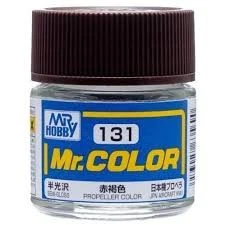 Mr. Hobby Mr. Color Lacquer C131 Semi-Gloss Red-Brown Propeller Color C131 10ml
