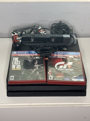 PS4 PRO CONTROLLER AND GAMES BUNDLE WITH PS4 Camera And Cables Tested Working