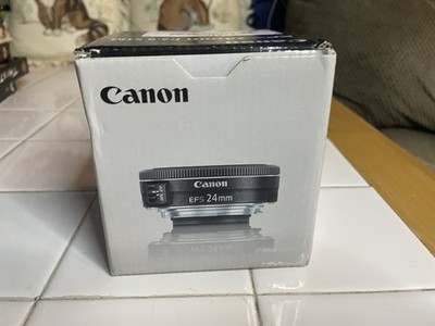 Canon EF-S 24mm f/2.8 STM Lens New Never Used