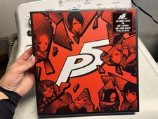 Persona 5 Soundtrack Essential Edition Vinyl Record Box Set 4 x LP Iam8bit NEW