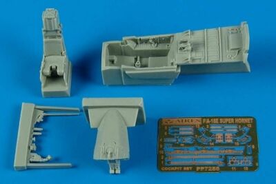 Aires 7288 1/72 F/A18E Cockpit Set For Hasegawa