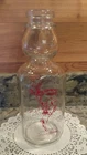 VINTAGE 1-QUART "ANNIE OAKLEY" COLEMAN MILK CREAM TOP GLASS DAIRY BOTTLE