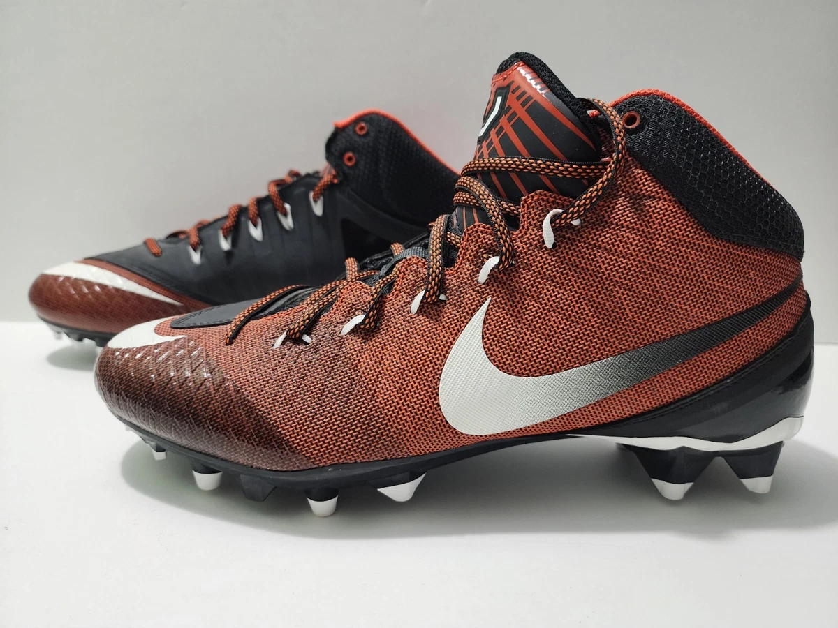Nike CJ3 Pro TD Football Cleats Red Black Mens Shoes Size 10 