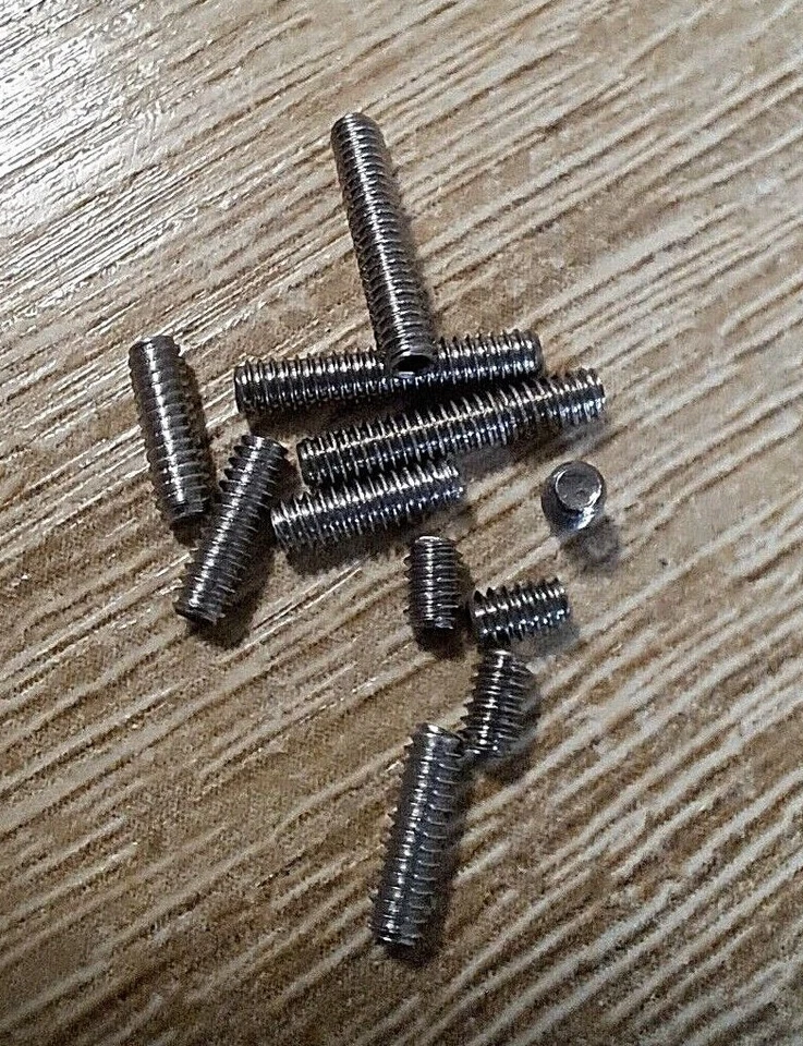 GRANI IN ACCIAIO INOX M2 M2,5 VITI SENZA TESTA CAVA ESAGONALE UNI 5923 DIN 913 - Immagine 4 di 4